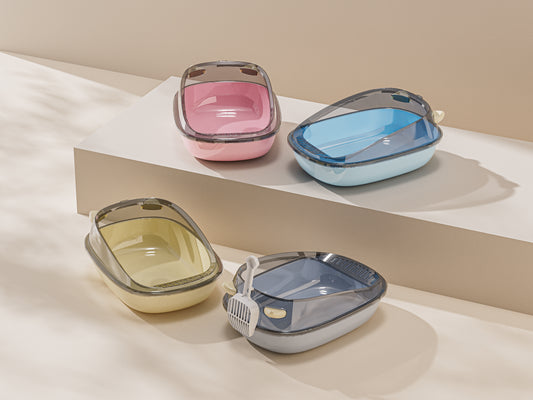 Cat Ear Litter Box With Scoop !