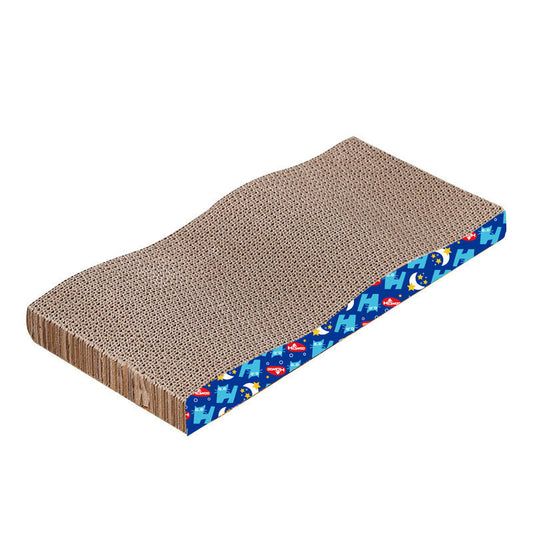 Cardboard Cat Scratcher Lounger with Playful Design