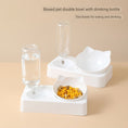 Load image into Gallery viewer, Auto-Replenish Pet Feeder with Cat Ear Bowl - Food & Water Duo
