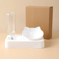 Load image into Gallery viewer, Auto-Replenish Pet Feeder with Cat Ear Bowl - Food & Water Duo
