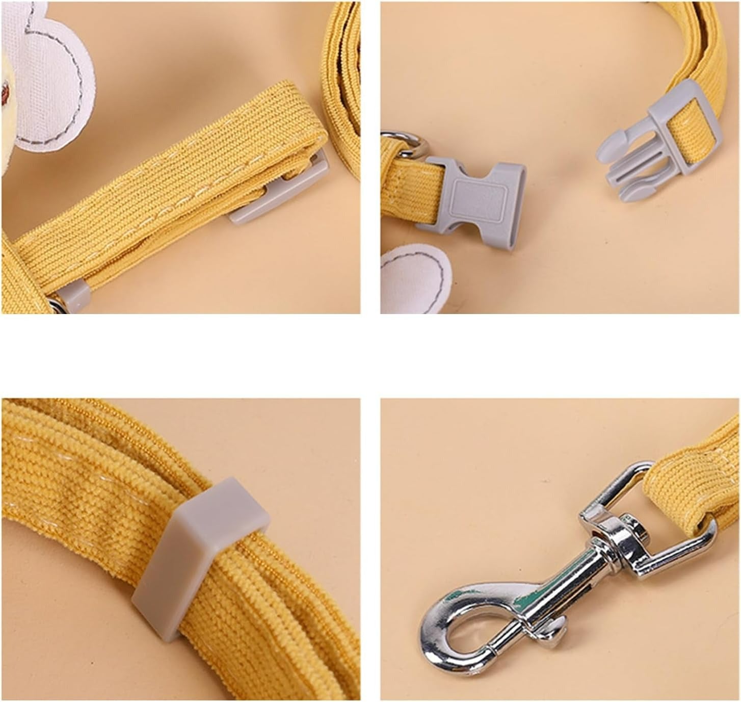 Cute Bee Cat Harness & Leash Set | Adjustable & Breathable Pet Vest Harness