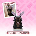 Load image into Gallery viewer, Custom Photo-to-Brick Building Set – Personalized Figure & Pet Brick Art

