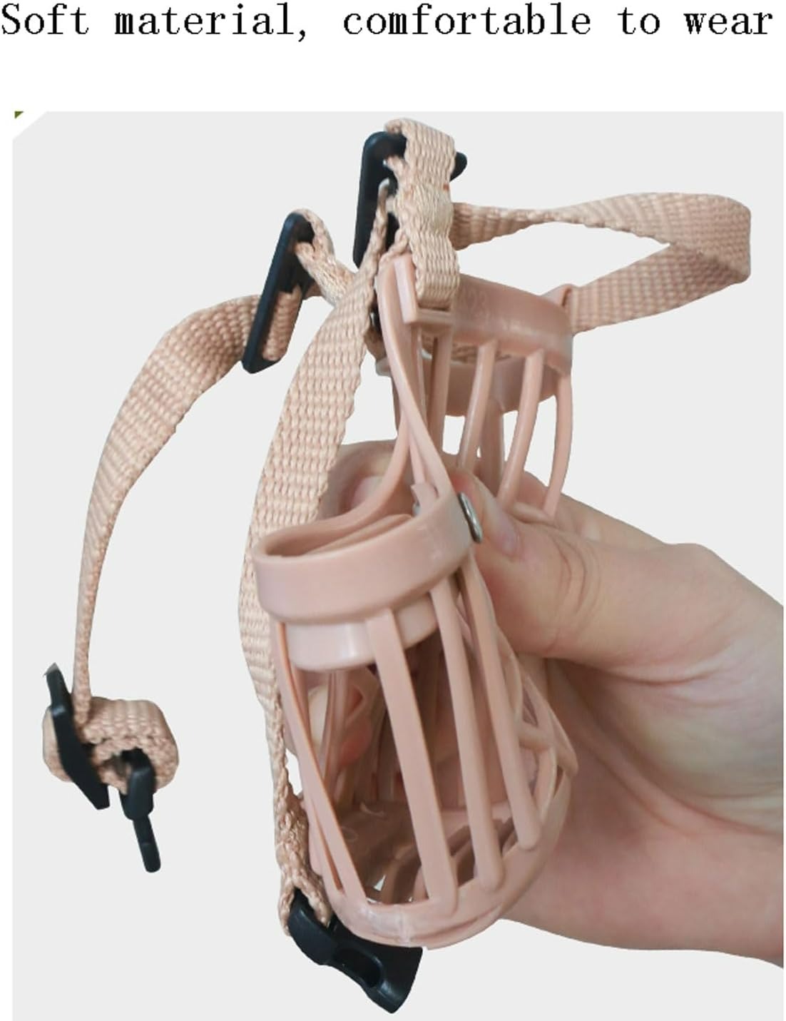 Adjustable Basket Dog Muzzle | Anti-Bite, Anti-Bark & Anti-Chew | Breathable & Comfortable