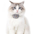 Load image into Gallery viewer, Floral Cat Collar with Charm | Cute & Adjustable Flower Cat Collar | Stylish Cat Accessory
