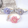 Load image into Gallery viewer, Floral Cat Collar with Charm | Cute & Adjustable Flower Cat Collar | Stylish Cat Accessory
