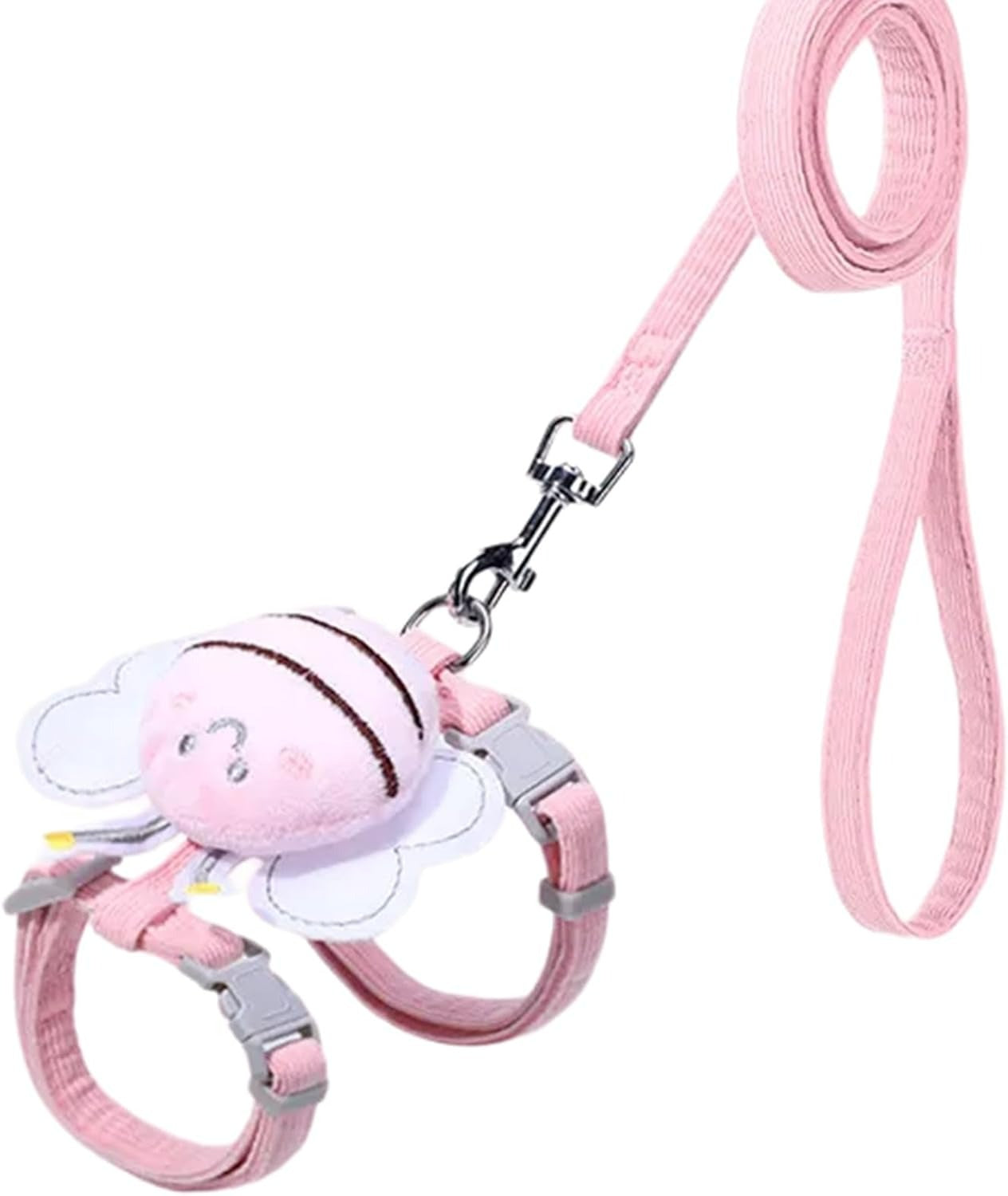 Cute Bee Cat Harness & Leash Set | Adjustable & Breathable Pet Vest Harness