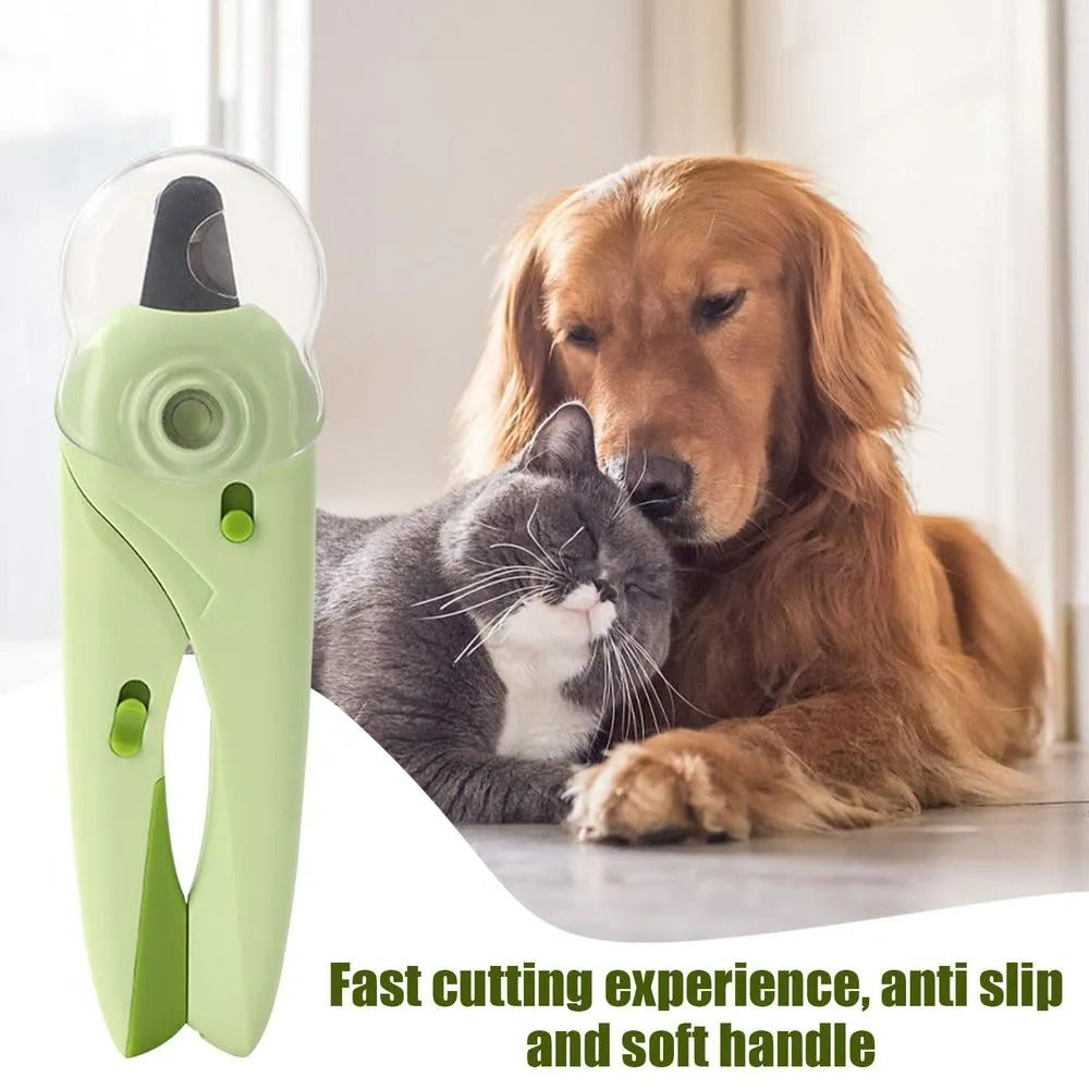 LED Light Pet Nail Clippers – Safe & Easy Trimming Tool for Dogs, Cats & Small Animals