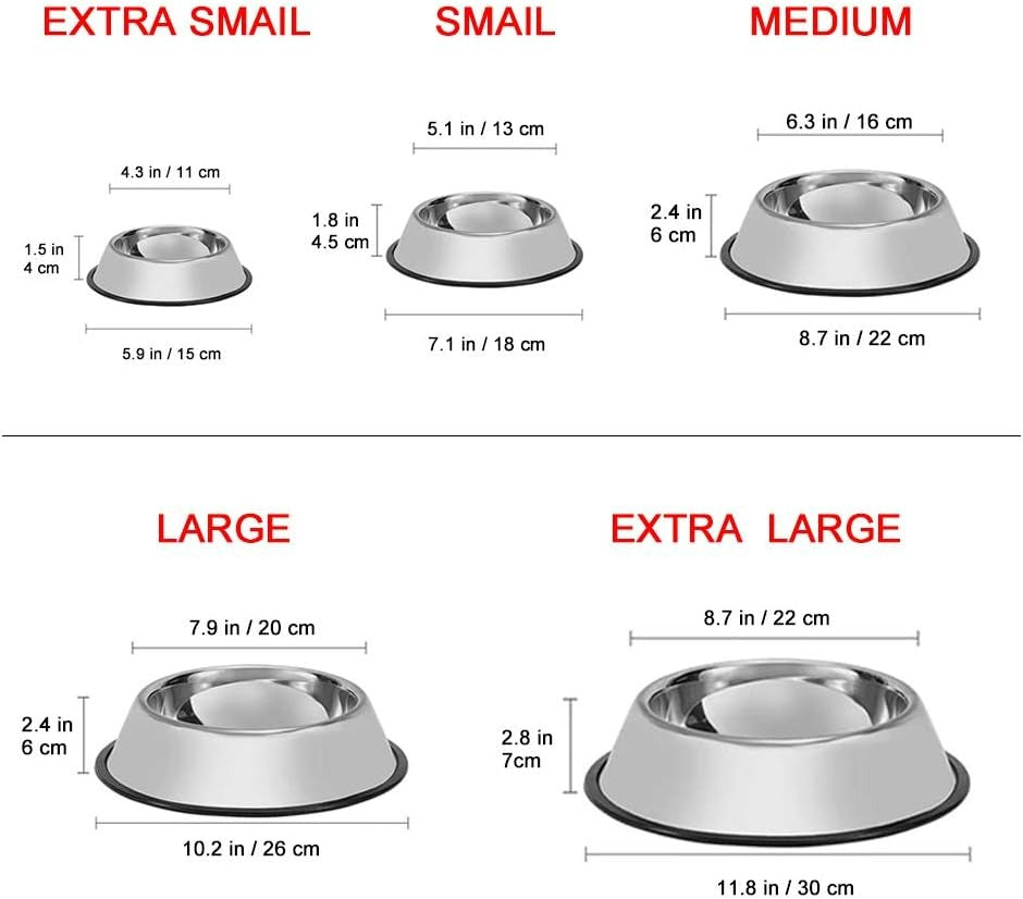 Pet Stainless Steel Bowl