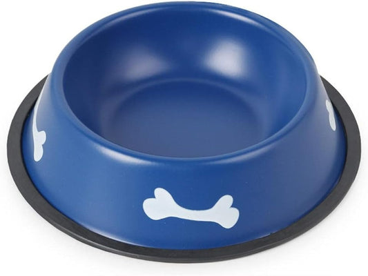 Colored Stainless Steel Pet Bowls