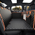 Load image into Gallery viewer, Waterproof Dog Car Seat Cover for Back Seat
