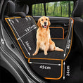 Load image into Gallery viewer, Waterproof Dog Car Seat Cover for Back Seat
