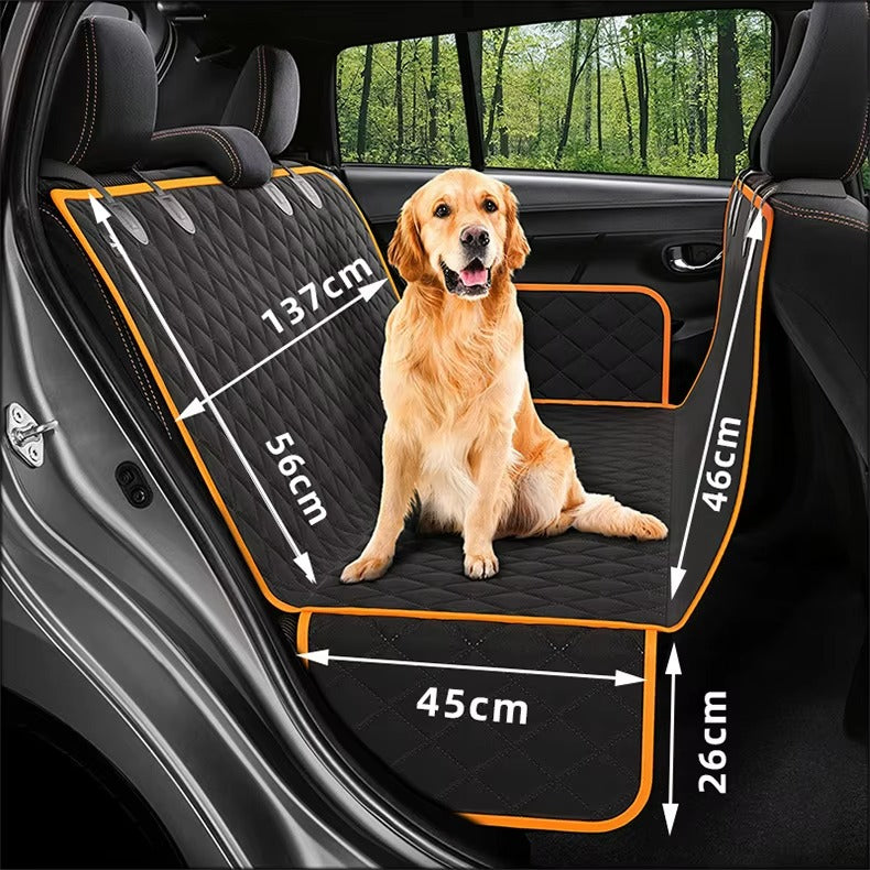 Waterproof Dog Car Seat Cover for Back Seat