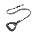 Load image into Gallery viewer, Heavy-Duty Short Dog Leash with Padded Grip Handle - Reflective Traffic Leash for Close Control
