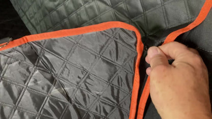 Waterproof Dog Car Seat Cover for Back Seat