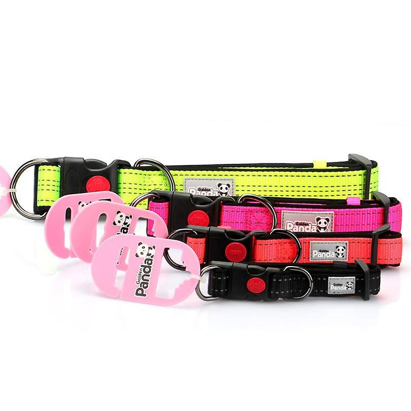 Heavy-Duty Padded Dog Collar | Reflective & Adjustable Pet Collar with D-Ring