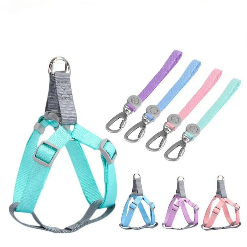 Adjustable & Escape-Proof Cat Harness and Leash Set - Comfortable Pet Vest for Cats