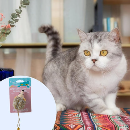Cat Squeaky Mice, Interactive Cat Toy with Ball