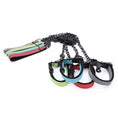 Load image into Gallery viewer, Reflective Dog Leash and Collar Set with Heavy-Duty Chain - Durable & Anti-Bite

