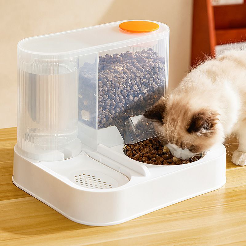 Self-Dispensing Pet Feeder & Waterer