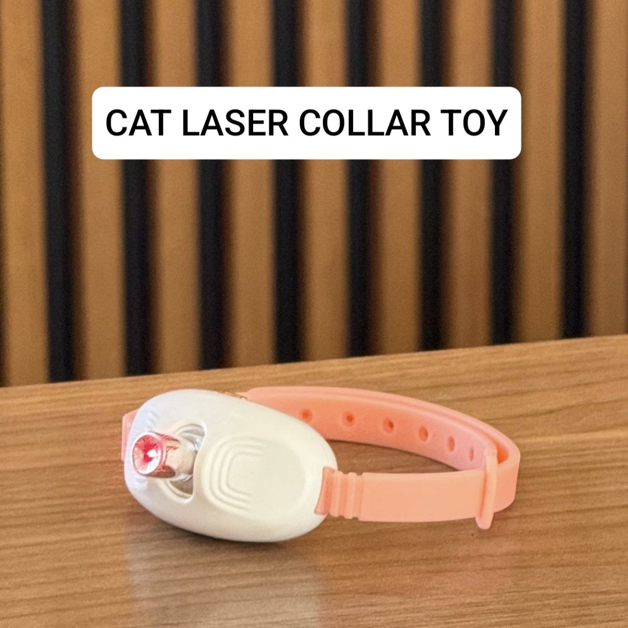 Interactive Cat Laser Collar Toy