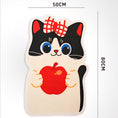 Load image into Gallery viewer, Cute Cat Scratching Mat – Wall/Door Hanging Scratcher Pad with Toy Accent
