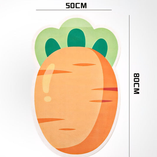 Cute Cat Scratching Mat – Wall/Door Hanging Scratcher Pad with Toy Accent