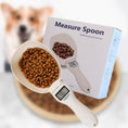 Load image into Gallery viewer, Digital Pet Food Measuring Spoon Scale – Accurate Portion Control Scoop for Dogs & Cats
