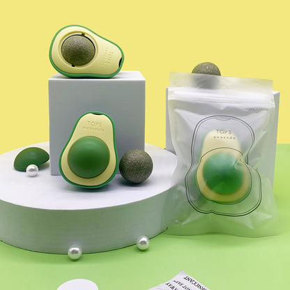 Avocado Catnip Ball Toy