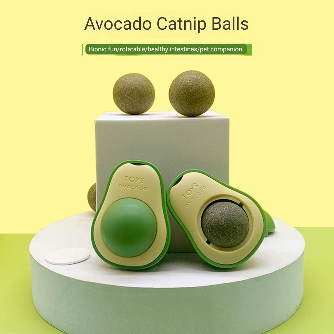 Avocado Catnip Ball Toy