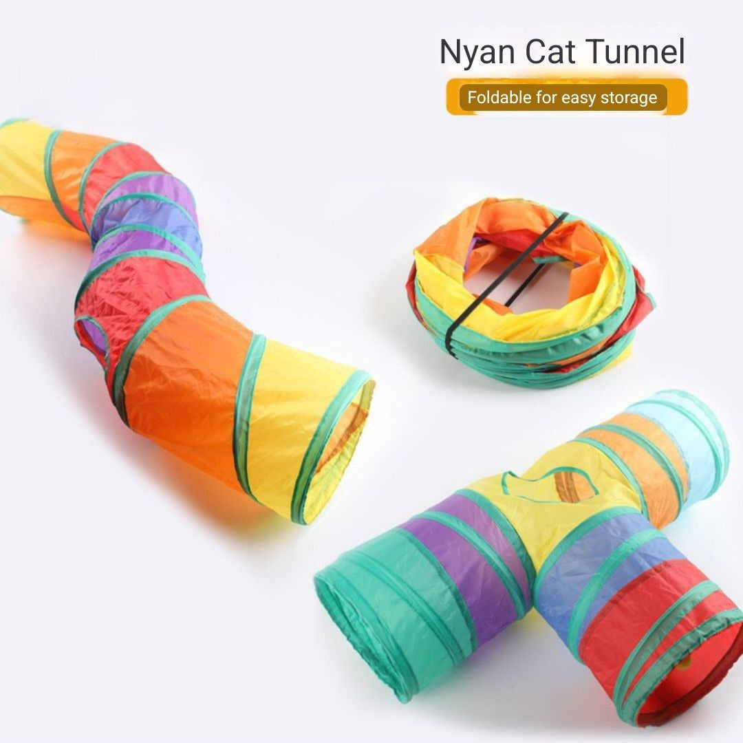 Cat Tunnel - Foldable Play & Hideaway